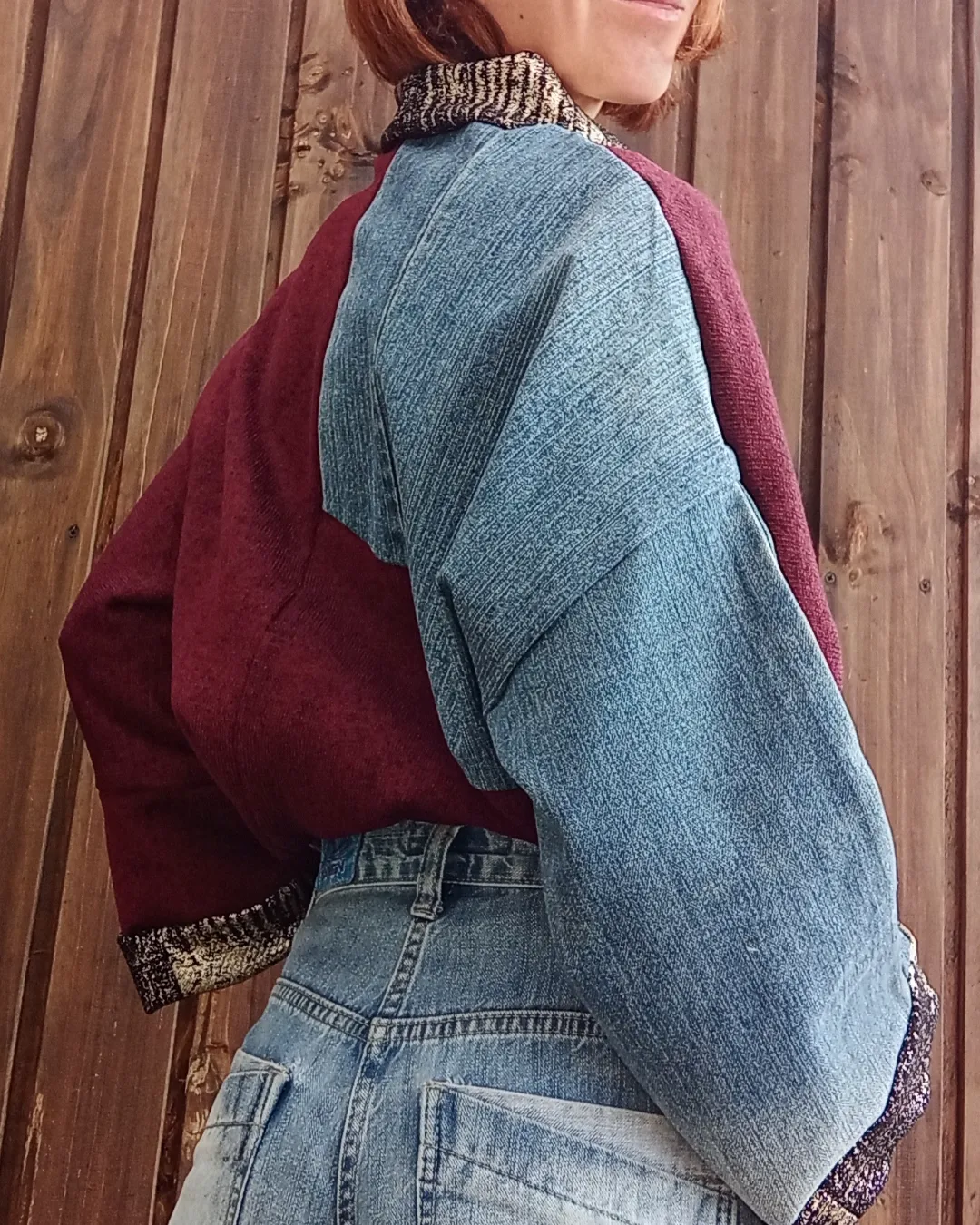 Sweater Fusión upcycling - Imagen 4