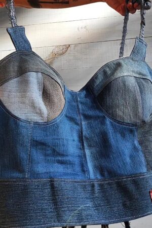 Crop Bustier Upcycling