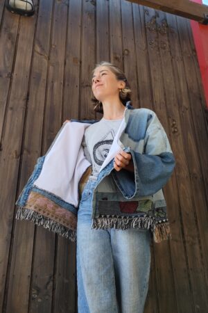 CHAQUETA FOLK UPCYCLING