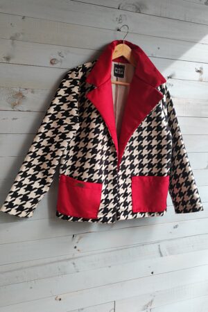 BLAZER PATA DE POLLO TALLA S/M