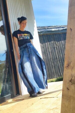 MAXI PANTALÓN BI COLOR