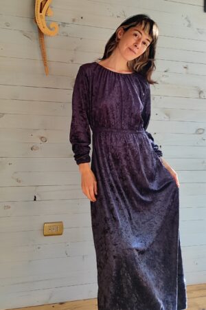 MAXI VESTIDO TERCIOPELO