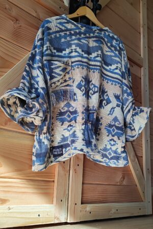 SWEATER PONCHITO ÉTNICO