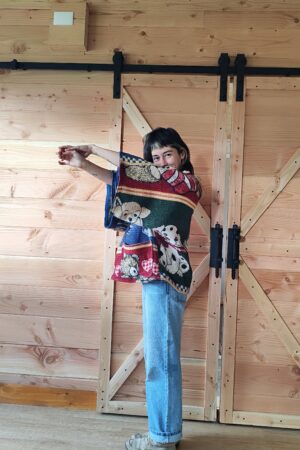 SWEATER PONCHITO PELUDITOS